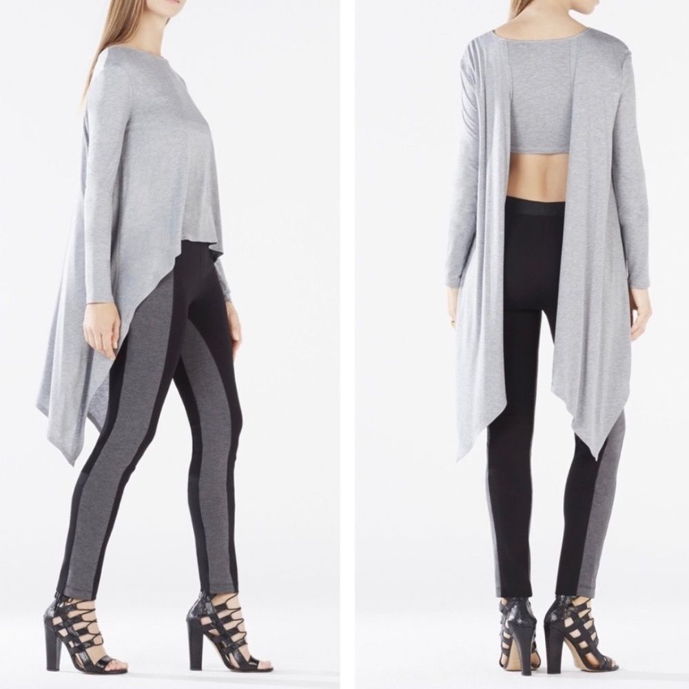 BCBGMaxAzria Roxanna Open Cropped Back Top XS